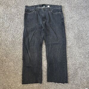Vans Men's Dark Gray Relaxed Jeans
